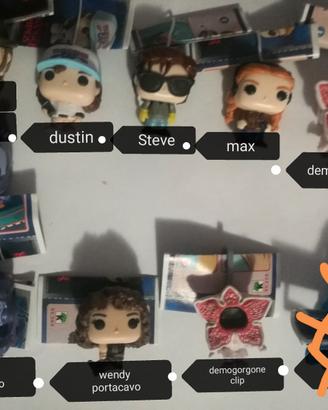 Kinder joy stranger things lotto 10 sorprese varie