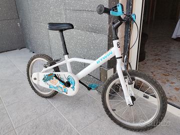 MTB bimbo Btwin 500 16' 3 / 6 anni + casco omaggio