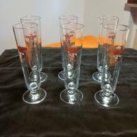 6 BICCHIERI BIRRA ELEPHANT – CARLSBERG DA 0,2 cl