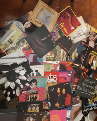 Lotto 50 LP 33 giri genere Pop Rock