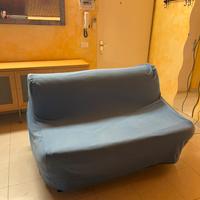 Divano letto due posti 140 cm