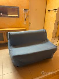 Divano letto due posti 140 cm