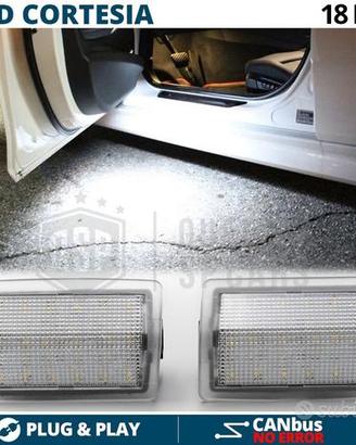 Luci di Cortesia LED Per MERCEDES LED Sottoporta