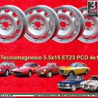 4 pz cerchi Alfa Romeo TZ 5.5x15 ET23 4x108