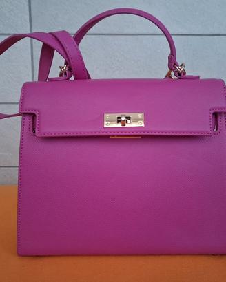 Borsa a mano - rosa magenta/fucsia