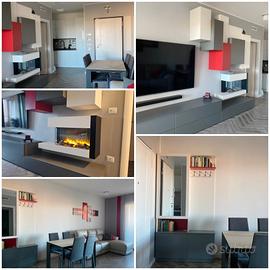 Soggiorno parete attrezzata o completa