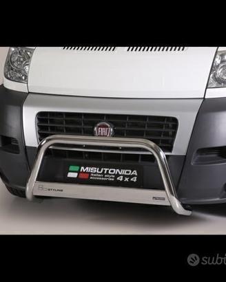 Fiat Ducato 2006>2013 Bull Bar Anteriore inox