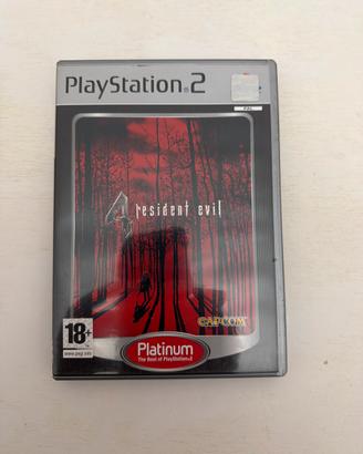 Resident evil 4 platinum ps2