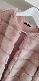 Cappotto pelliccia Sisley Benetton  11 Y