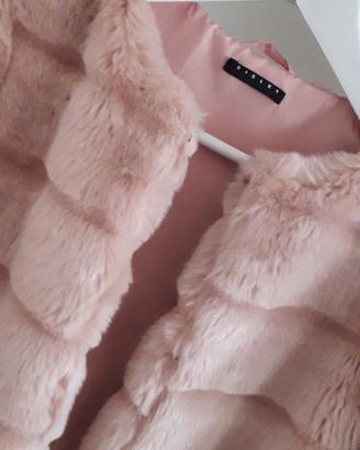 Cappotto pelliccia Sisley Benetton  11 Y