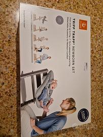 Tripp trapp stokke completo con set new born