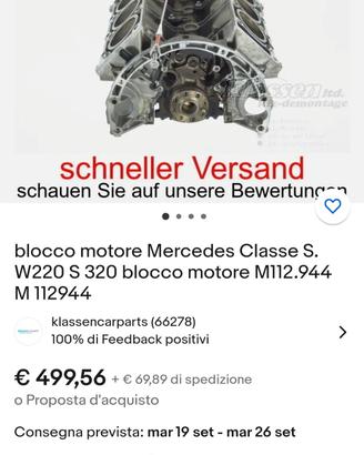 motore classe S 1999