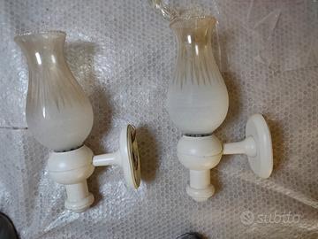 lampade applique bagno specchiera vintage 