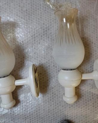 lampade applique bagno specchiera vintage 