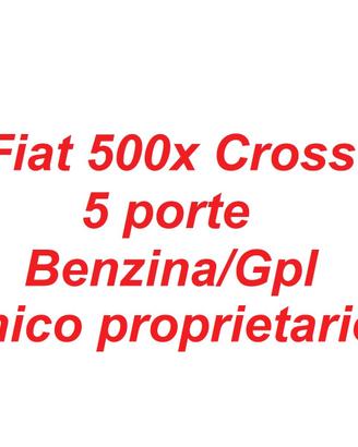 FIAT 500 X Cross Look Serie 2 1.4 T – Gpl