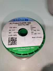 Stagno saldatura 0,5 kg elettronica ALPHA FLUITIN 