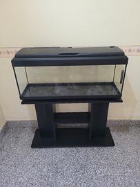 acquario 117 litri +supporto mobiletto +accessori