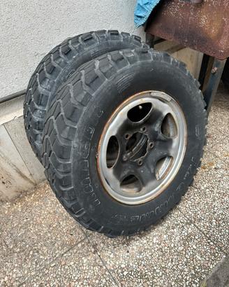 Cerchi e pneumatici feroza vitara samurai