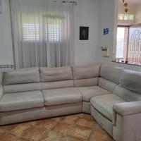 Divano letto con poltrona elettrica