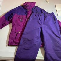 Completo viola da sci per uomo