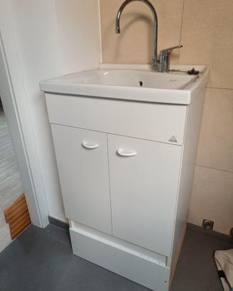 Lavatoio lavabo in ceramica con mobile