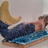 Sirena in ceramica di Vietri