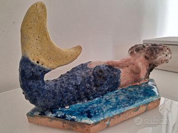 Sirena in ceramica di Vietri