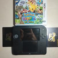 NINTENDO 2DS+Pokémon luna e Pokémon Rumble World 