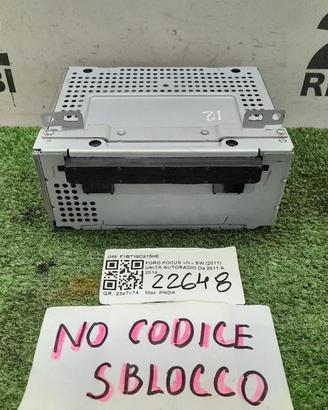 AUTORADIO FORD Focus S. Wagon 5° Serie F1BT18C815