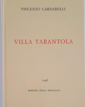 Libro VILLA TARANTOLA 1948