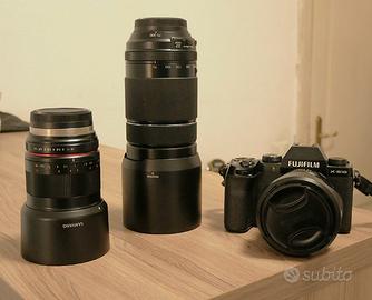 Fotocamera Fujifilm  X-S10 + kit ottiche