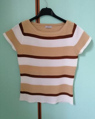 Maglia donna maniche corte mai usata