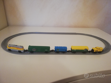 Treno merci Americano Micro Machines raro