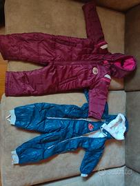tuta neve bambina