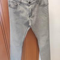 JEANS GRIGIO ZARA TAGLIA 42 UOMO 