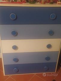  cassettiera e comodino 