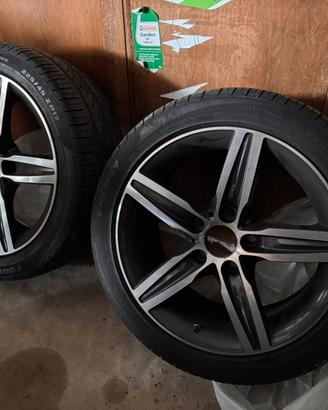 Cerchi BMW 379 R17 7J - Originali con gomme 225/45