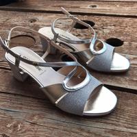 Sandalo scarpa valleverde donna argento 39