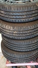 Gomme 195/60 R15 Barum + Cerchi 6J x 15H2 ET40