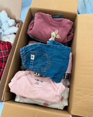 Lotto invernale bimba 4-9 mesi