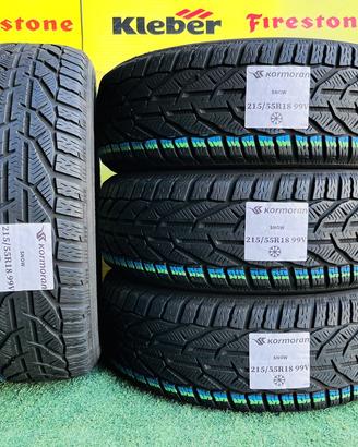 X4: Invernali 215/55R18 99V -KORMORAN- al 79%
