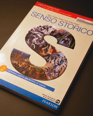 Senso storico 2 libro scolastico, come nuovo