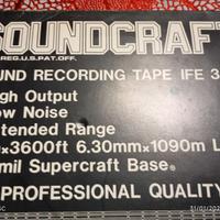 Bobine Soundcraft  Sound Recording Tape IFE 3600