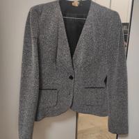 blazer in tweed taglio avvitato #Nadine taglia 44