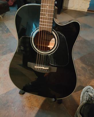 chitarra takamine gd30ce black