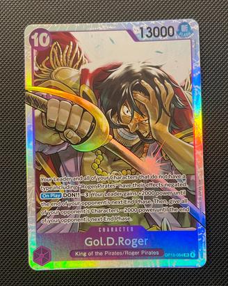 Carta One Piece Gol D Roger Eng OP13-064 NM