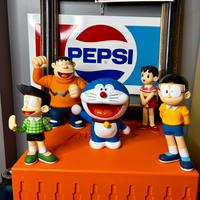 Doraemon set Completo della Medicom 2004