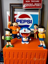 Doraemon set Completo della Medicom 2004