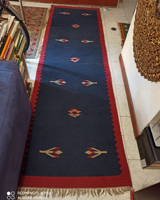 Tappeto caucasico cm 250x75