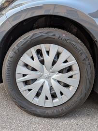gomme continental eco e cerchi 15 Toyota nuovi